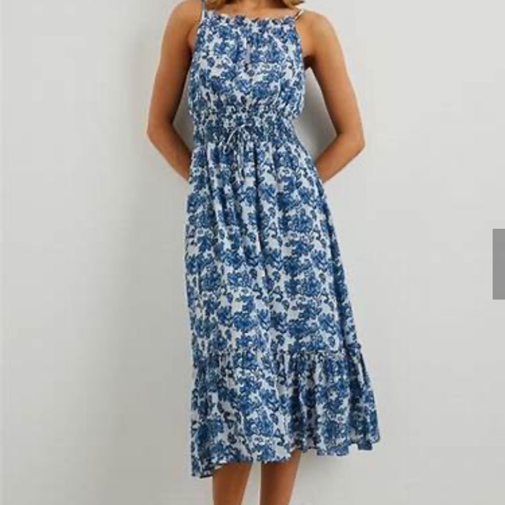 Rails Magdalene Dress in Chambray Floral